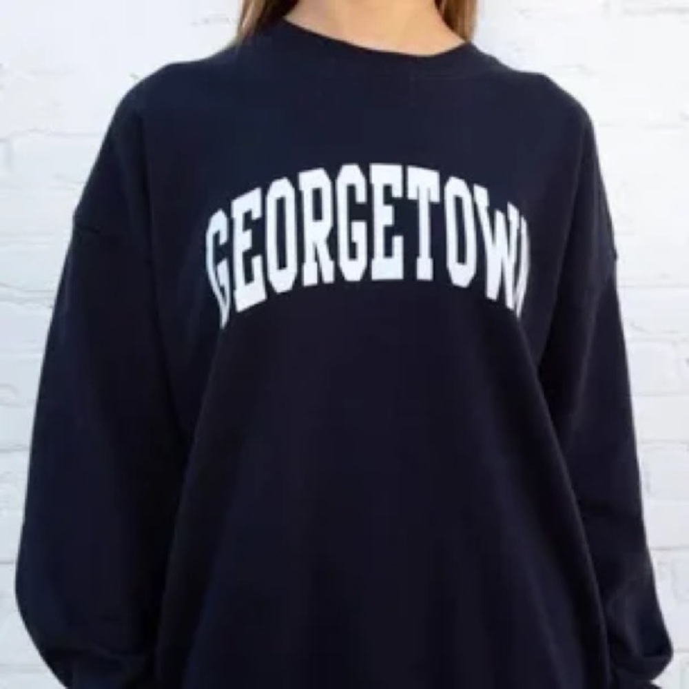Crew neck light blue